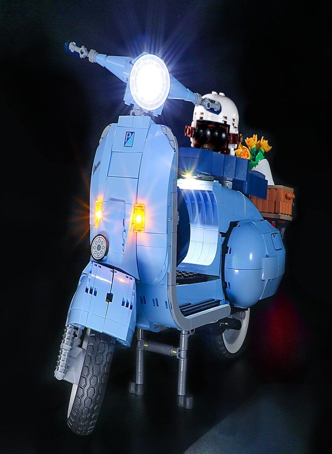 YEABRICKS LED Light Kit for Lego - Creator Vespa 125 Building Blocks Model, LED Light Set Compatible with 10298(Lego Set NOT Included) - Image 1
